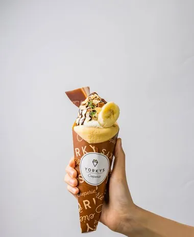 YORKYS Creperieのクレープ
