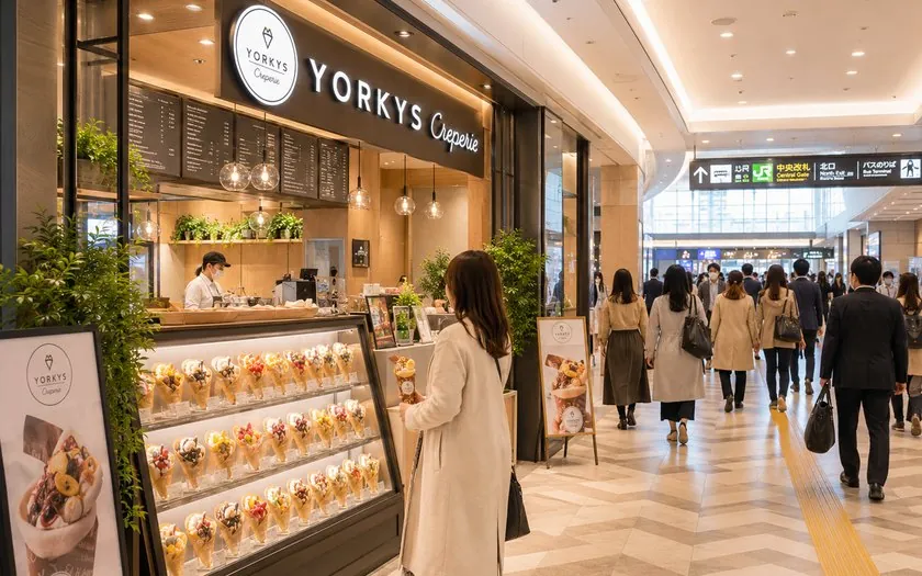 商業施設での出店