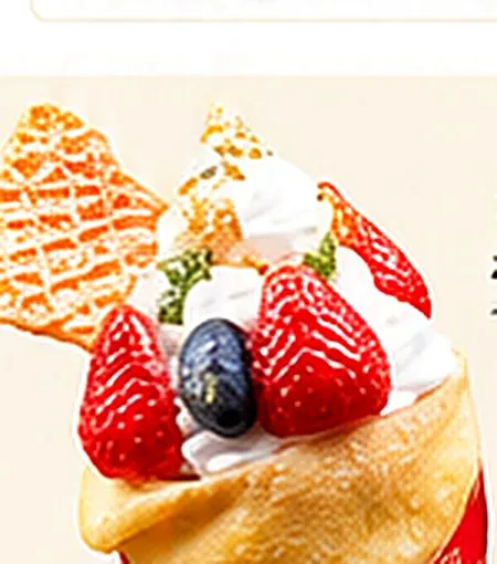 YORKYS Creperieのクレープ